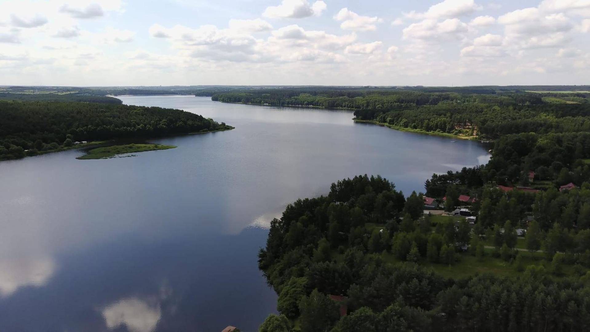 Zaciszny Dom Z Plaza Nad Jeziorem Chancza Villa Rakow  Luaran gambar